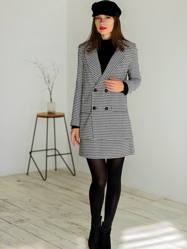 Пошив жакета и юбки.